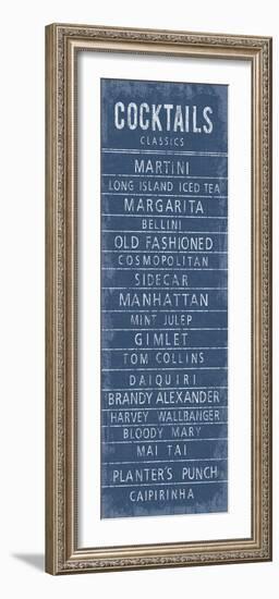 Cocktails Classics-The Vintage Collection-Framed Giclee Print