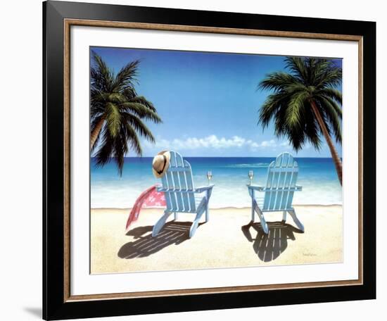 Cocktails for Two-Daniel Pollera-Framed Art Print