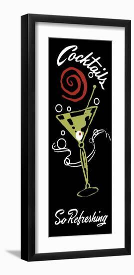 Cocktails So Refreshing-null-Framed Art Print