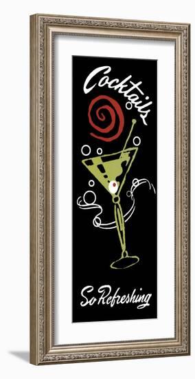 Cocktails So Refreshing-null-Framed Art Print