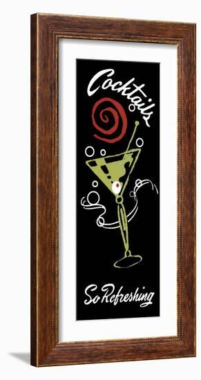 Cocktails So Refreshing-null-Framed Art Print