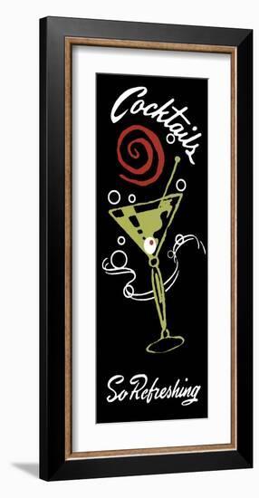 Cocktails So Refreshing-null-Framed Art Print