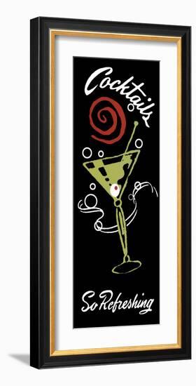 Cocktails So Refreshing-null-Framed Art Print