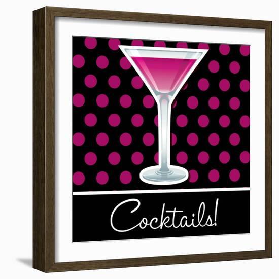 Cocktails!-Piccola-Framed Art Print