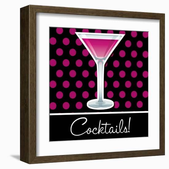 Cocktails!-Piccola-Framed Art Print