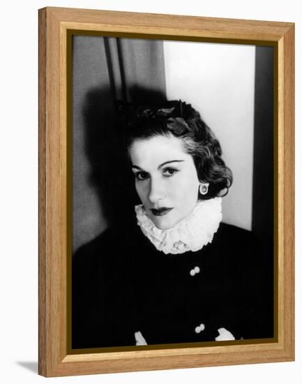 Coco Chanel-null-Framed Stretched Canvas