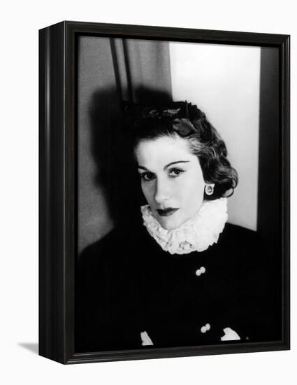 Coco Chanel-null-Framed Stretched Canvas