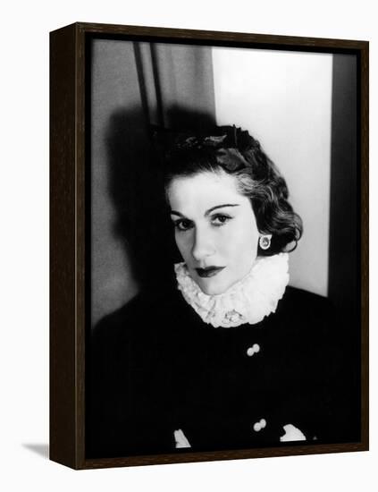 Coco Chanel-null-Framed Stretched Canvas