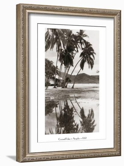 Coco Palms, Acapulco, 1932-null-Framed Art Print