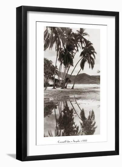 Coco Palms, Acapulco, 1932-null-Framed Art Print