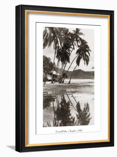 Coco Palms, Acapulco, 1932-null-Framed Art Print