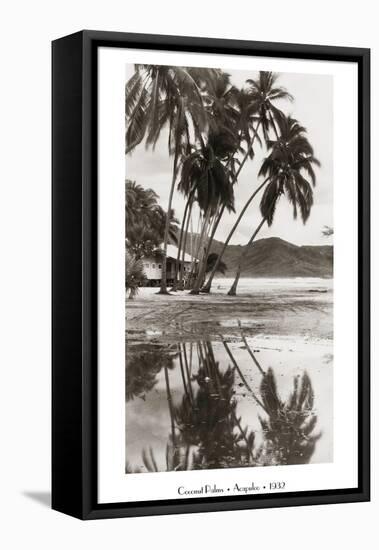 Coco Palms, Acapulco, 1932-null-Framed Stretched Canvas