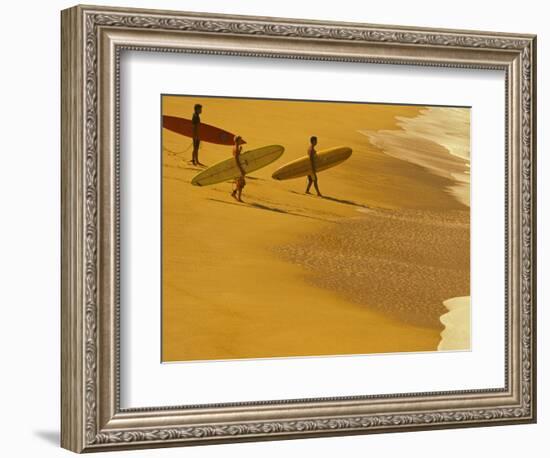 Cocoa Beach Surfer, Florida, USA-Stuart Westmoreland-Framed Photographic Print