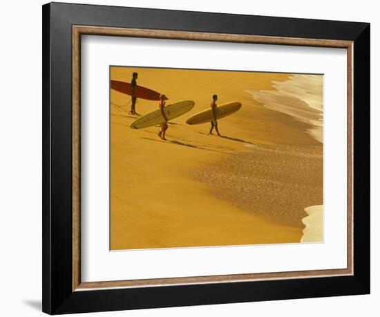 Cocoa Beach Surfer, Florida, USA-Stuart Westmoreland-Framed Photographic Print