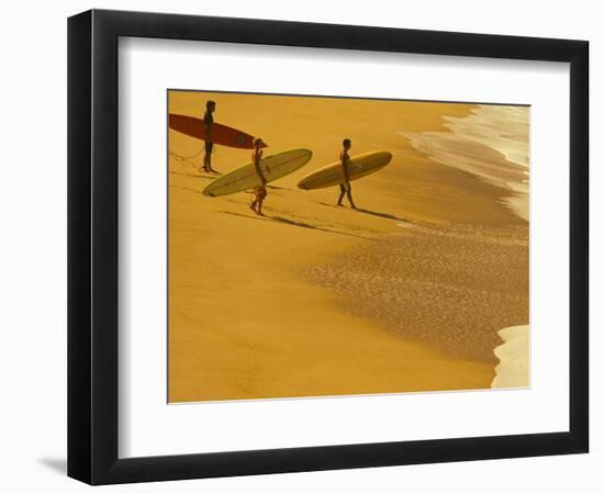 Cocoa Beach Surfer, Florida, USA-Stuart Westmoreland-Framed Photographic Print