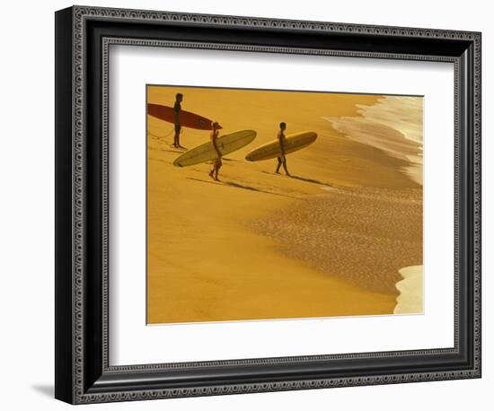 Cocoa Beach Surfer, Florida, USA-Stuart Westmoreland-Framed Photographic Print
