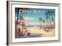 Cocoa Beach-Kerne Erickson-Framed Art Print