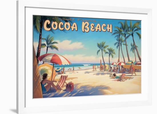 Cocoa Beach-Kerne Erickson-Framed Art Print