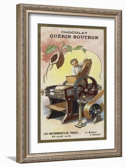 Cocoa Grinder-null-Framed Giclee Print