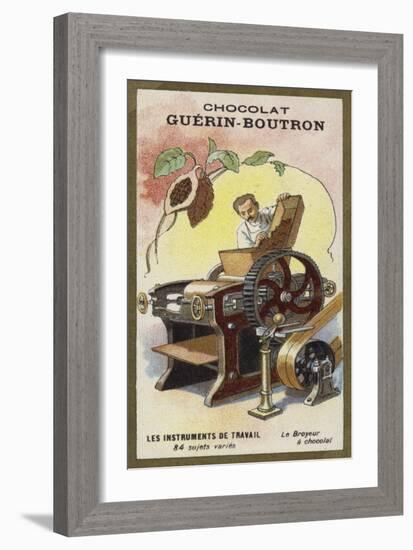 Cocoa Grinder-null-Framed Giclee Print