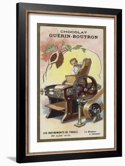 Cocoa Grinder-null-Framed Giclee Print