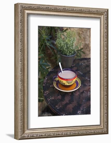 Cocoa in Coloured Cup-Andrea Haase-Framed Photographic Print