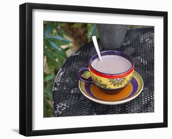 Cocoa in Coloured Cup-Andrea Haase-Framed Photographic Print