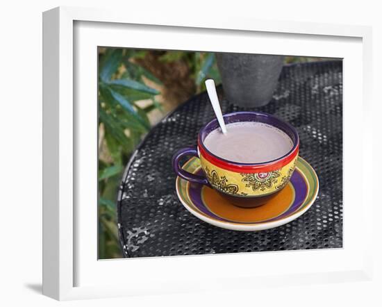 Cocoa in Coloured Cup-Andrea Haase-Framed Photographic Print