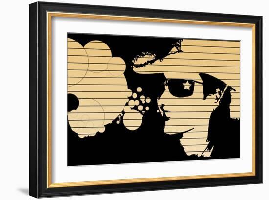 cocoa leavio2 copy-Whoartnow-Framed Giclee Print