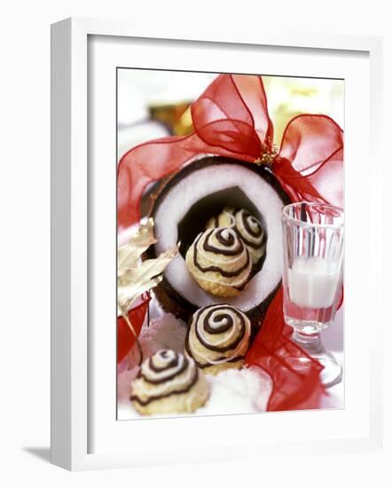 Coconut Biscuits for Christmas-Alena Hrbkova-Framed Photographic Print