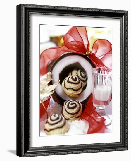 Coconut Biscuits for Christmas-Alena Hrbkova-Framed Photographic Print