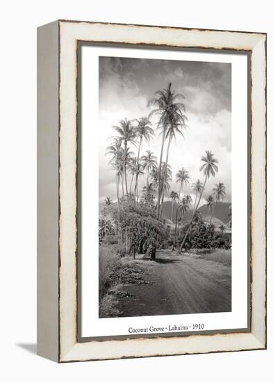 Coconut Grove, Lahaina, 1910-Ray Jerome Baker-Framed Stretched Canvas