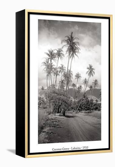 Coconut Grove, Lahaina, 1910-Ray Jerome Baker-Framed Stretched Canvas