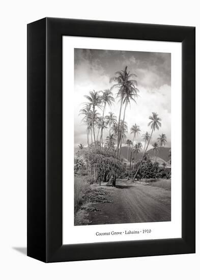 Coconut Grove, Lahaina, 1910-Ray Jerome Baker-Framed Stretched Canvas