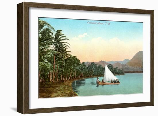 Coconut Island, Hawaii-null-Framed Art Print