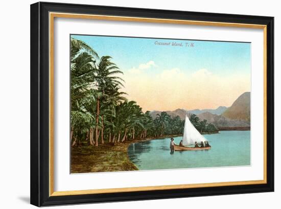 Coconut Island, Hawaii-null-Framed Art Print