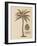 Coconut Palm-Porter Design-Framed Giclee Print