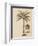 Coconut Palm-Porter Design-Framed Giclee Print