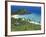 Coconut Plantation and Old Farmhouse Beside Coral Sand Bay, Mana Island, Mamanuca Group, Fiji-Tony Waltham-Framed Photographic Print