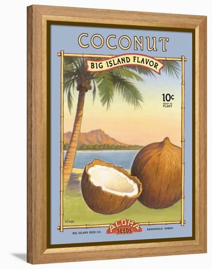 Coconut-Kerne Erickson-Framed Stretched Canvas