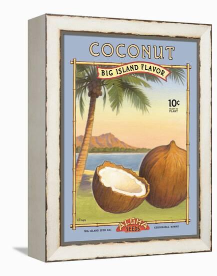 Coconut-Kerne Erickson-Framed Stretched Canvas