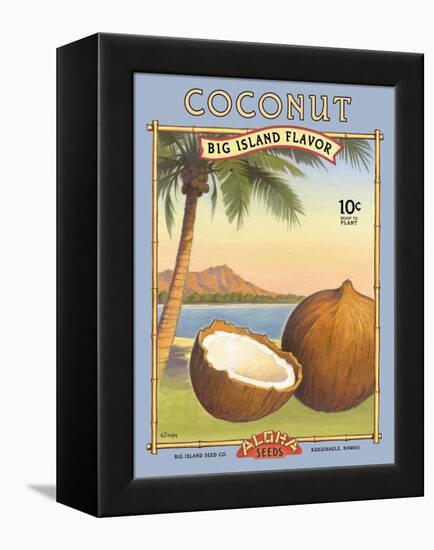 Coconut-Kerne Erickson-Framed Stretched Canvas