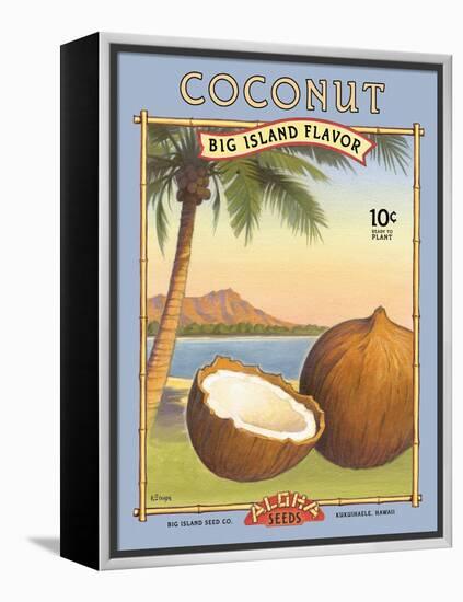 Coconut-Kerne Erickson-Framed Stretched Canvas