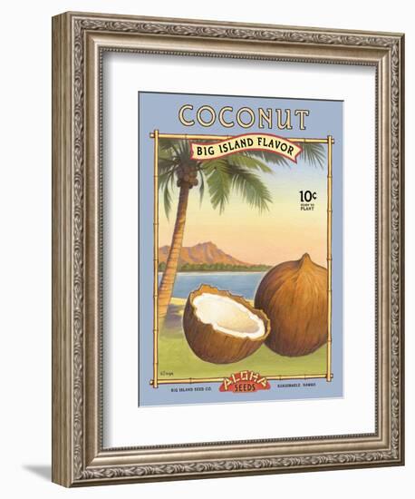 Coconut-Kerne Erickson-Framed Art Print