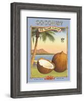 Coconut-Kerne Erickson-Framed Art Print