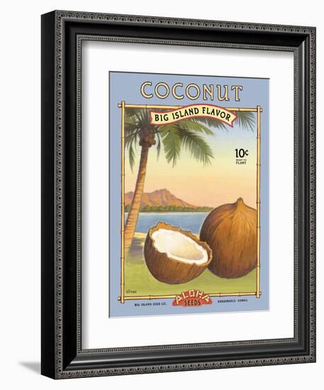 Coconut-Kerne Erickson-Framed Art Print