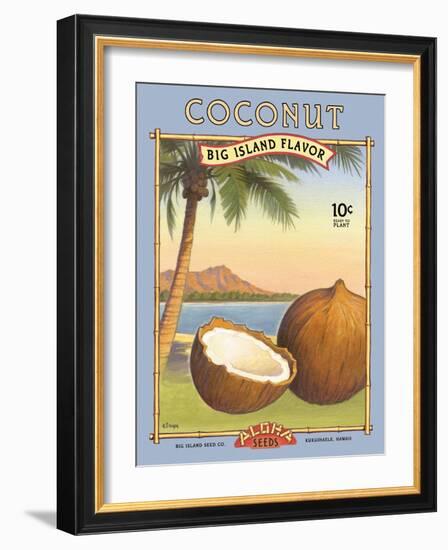 Coconut-Kerne Erickson-Framed Art Print