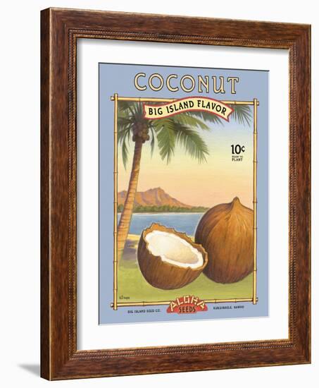 Coconut-Kerne Erickson-Framed Art Print