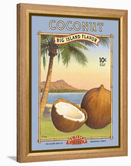 Coconut-Kerne Erickson-Framed Stretched Canvas
