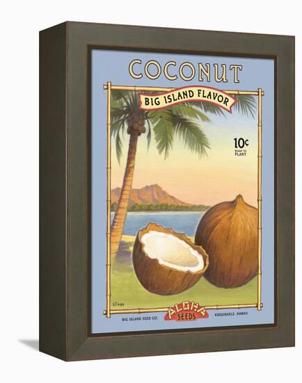 Coconut-Kerne Erickson-Framed Stretched Canvas